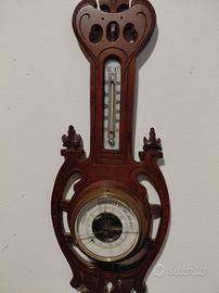 barometro da parete in legno