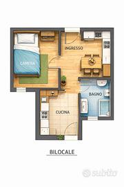 Bilocale in zona stazione centrale