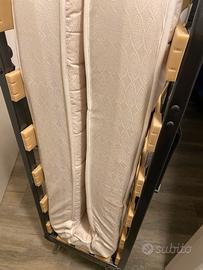 Letto pieghevole con materasso singolo