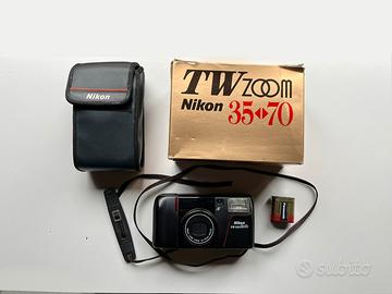 Nikon TW Zoom 35–70, compatta analogica
