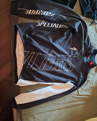 maglietta ciclista invernale Specialized