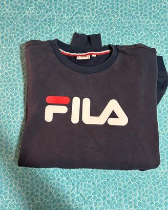 Felpa Fila blu navy taglia L