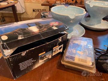 Lotto PIATTI FONTANA NEBULIZZATORE 2 REGGIPIATTO