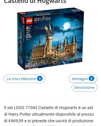 LEGO 71043 Castello di Hogwarts, misb, nuovo