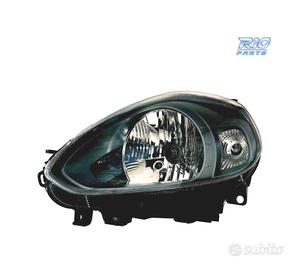 FANALE SINISTRO PER FIAT PUNTO EVO 09- FONDO NERO