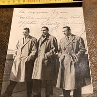 Quattro foto calciatori anni 50 forse  Fiorentina