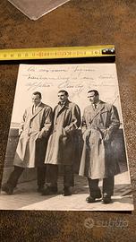 Quattro foto calciatori anni 50 forse  Fiorentina