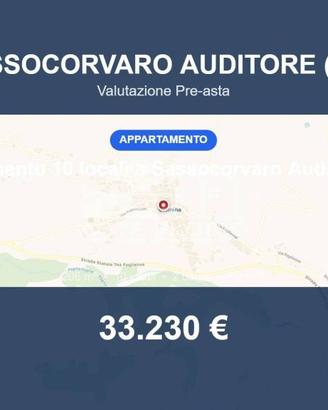 Immobile in asta di 206 m² a Sassocorvaro Auditore