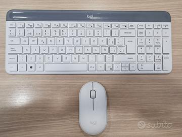 Logitech Mk470 Kit Mouse e Tastiera