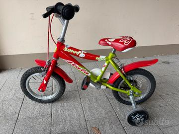 Atala bicicletta rotelle