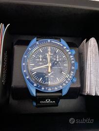 Omega Swatch Nettuno gold