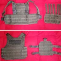 Softair gilet corpetto zaino maschera cosciale