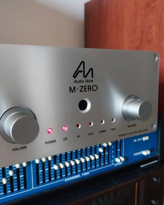Preampli a valvole AUDIO NOTE M-ZERO Remote