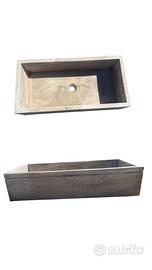 Lavandino lavabo lavello in cemento per esterno