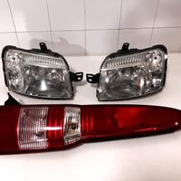 Fanali banda 169 connettore bianco