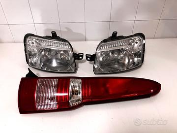 Fanali banda 169 connettore bianco