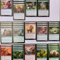 Deck Dinosaur Stompy Pauper Tribal Gruul MTG Magic