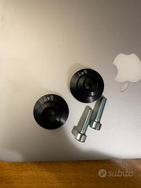 Nottolini cavalletto moto Lv8 ELEVATE alu neri