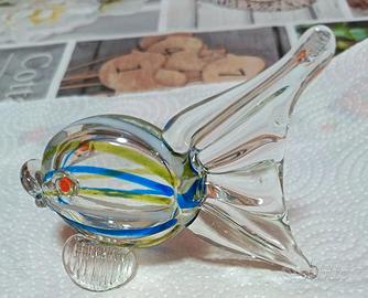 Pesce da collezione in vetro di Murano 