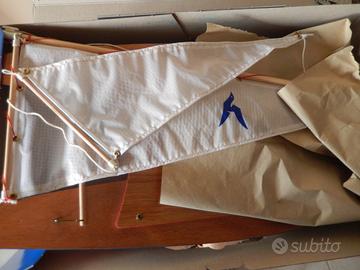 Catamarano in legno e tela GUNTER