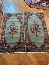 Coppia tappeti persiani Erivan  annodati a mano