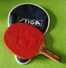 Stiga, custodia e  racchetta da ping pong