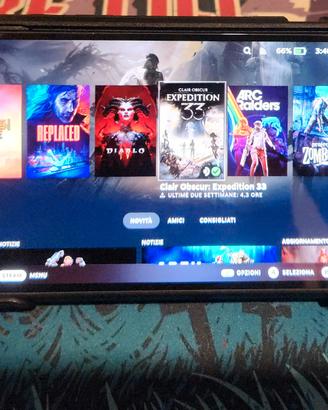 Steam Deck Oled 1Tera + Cover + Borsa