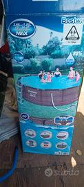 Due Piscina Bestway steel pro max