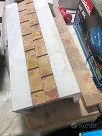 Rivestimento marmo per camino