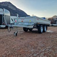 Carrello rimorchio auto doppio asse 3 metri