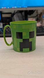 Minecraft Creeper green tazza polipropilene 350ml