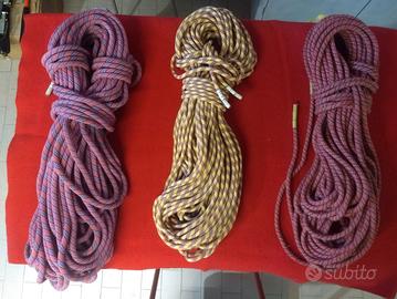 Corde per alpinismo e arrampicata