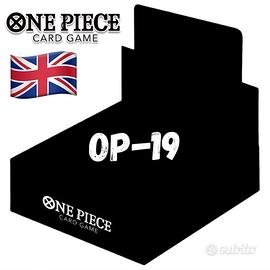 PREORDER One Piece Card Game Box OP19 ENG