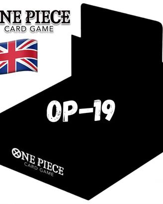 PREORDER One Piece Card Game Box OP19 ENG