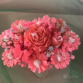 Borsetta bouquet di candele