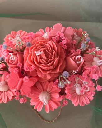 Borsetta bouquet di candele