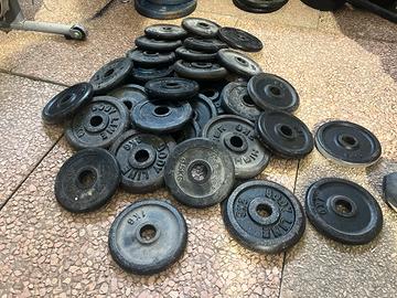 Dischi in ghisa per manubri