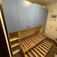 Letto doppio montessoriano