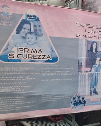  cancelletto sicurezza bimbi ancora imballato