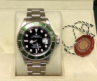 Rolex Kermit 16610LV Unpolished Full Set Italia
