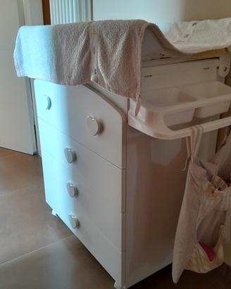 fasciatoio per il cambio bambino