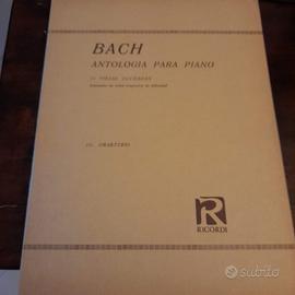 J. S. Bach - Antologia para piano