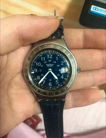 orologio swatch irony big happy joe blue 1993