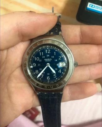 orologio swatch irony big happy joe blue 1993