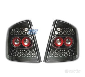 FANALI OPEL ASTRA G 3P 5P 97-04 LED FONDO NERO