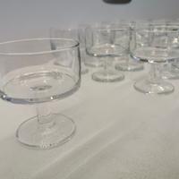 16 bicchieri per champagne anni 70