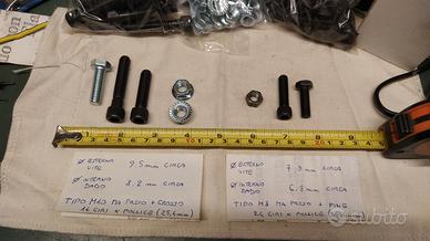 Viteria in POLLICI per motori Honda e Americani