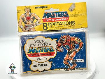 Masters Of The Universe 8 INVITATIONS PARTY
