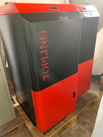CALDAIA UNIVORA a PELLET-GUSCI-CIPPATINO da 33kw