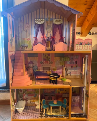 Casa delle Bambole/Barbie in Legno KidKraft